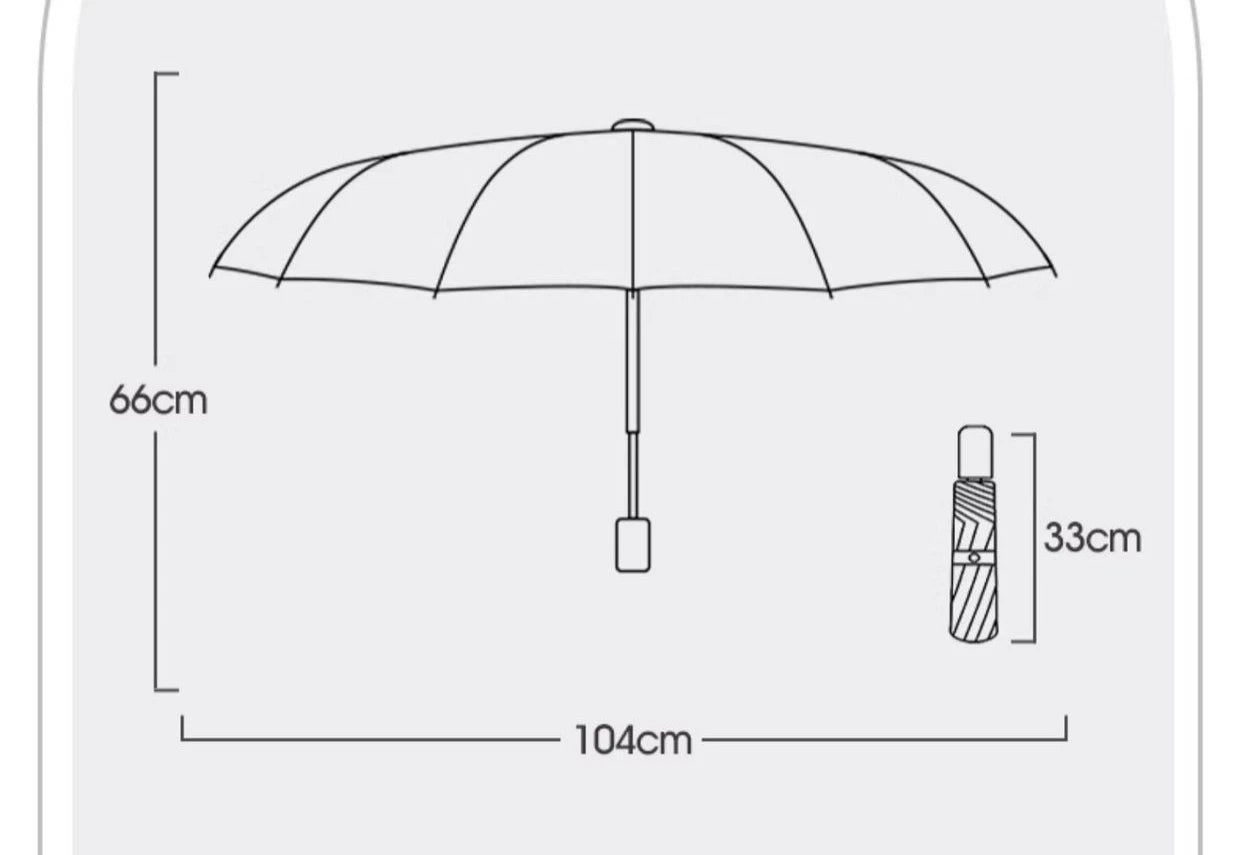 72 Bone Super Strong Windproof Automatic Folding Reinforced Large Rainproof Sun Protection   Women Men Umbrella