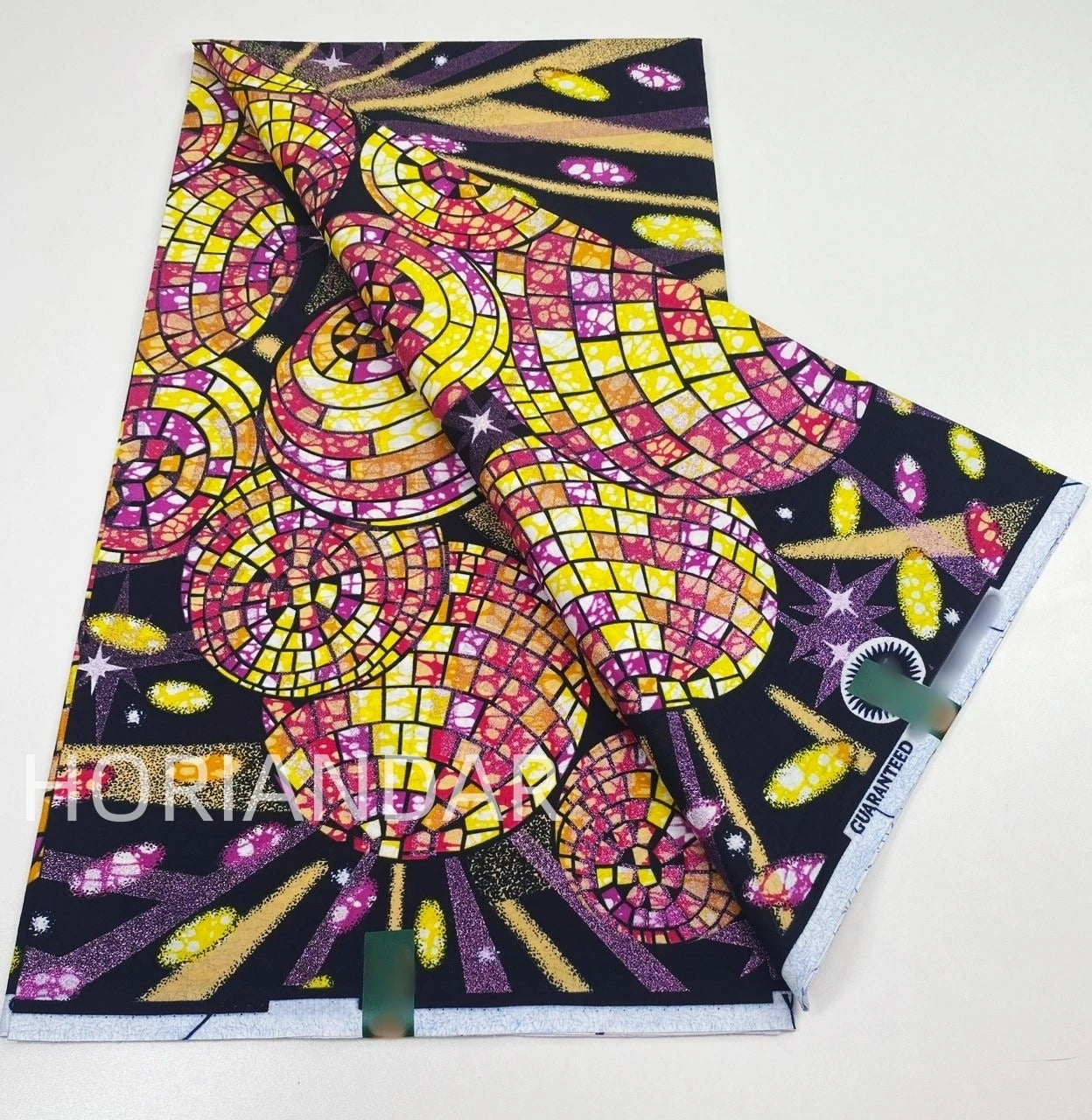 2026 Grand Super Original African Wax Fabric High Quality Nigerian Print Ankara Fabric For Sewing 6 Yard Women Dress 100% Cotton