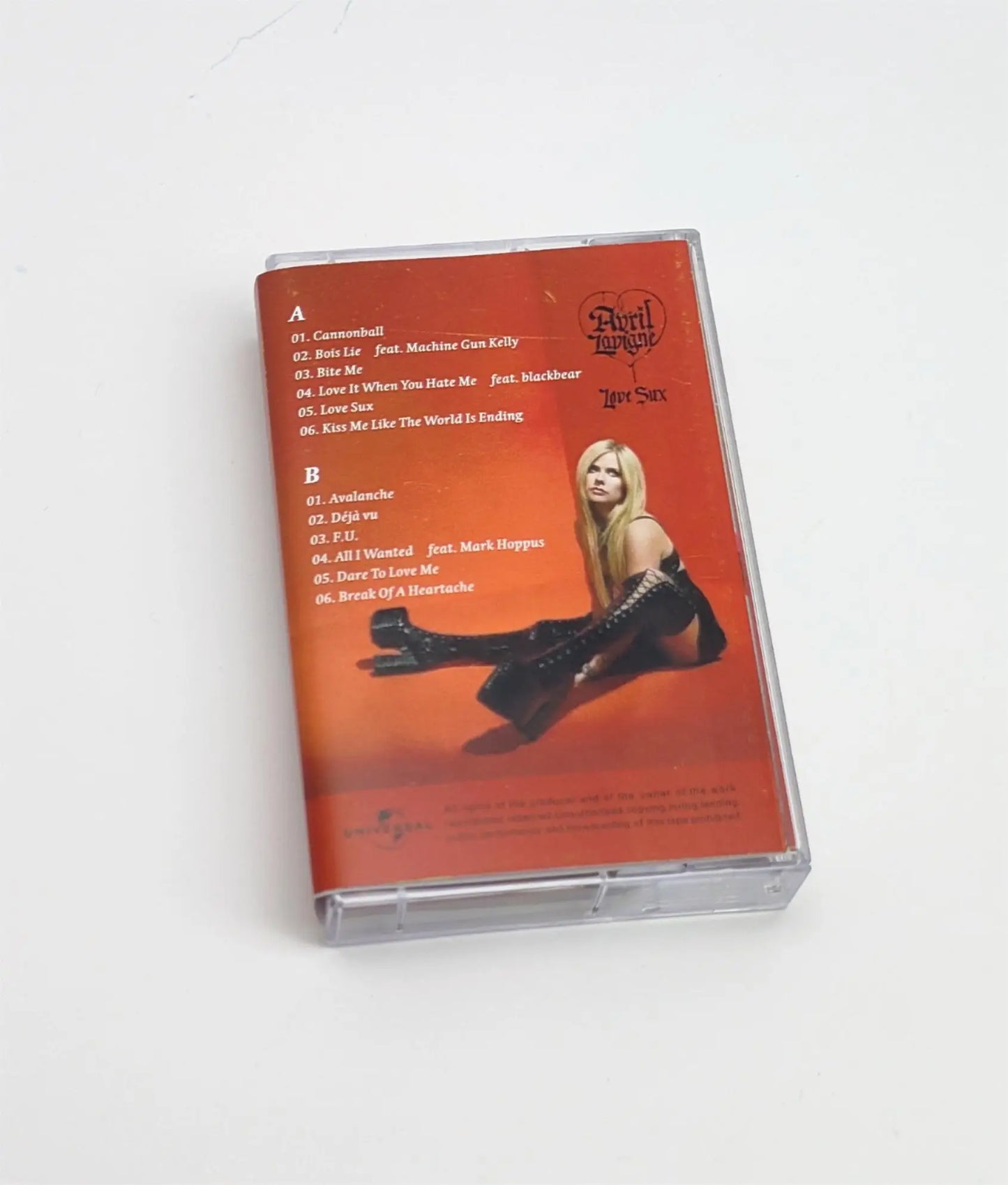 Pop Rock Avril Lavigne Music Tape Let Go Album Love Sux Album Cassettes Cosplay Walkman Recorder Car Soundtracks Box Party Music
