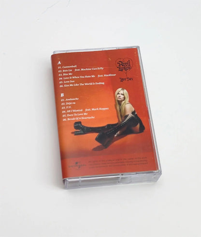 Pop Rock Avril Lavigne Music Tape Let Go Album Love Sux Album Cassettes Cosplay Walkman Recorder Car Soundtracks Box Party Music