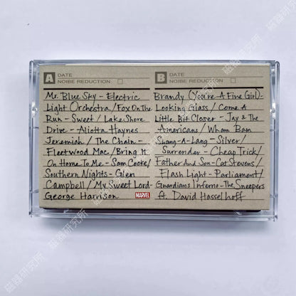 Movie Guardians of the Galaxy Vol 2 Tyler Bates Music Tape Star-Lord OST Album Cassettes Cosplay Walkman Recorder Soundtrack Box