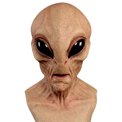 Alien Funny Mask Latex Alien Mask Props Realistic Creepy Halloween Masks for Halloween Carnival Costume Party Props