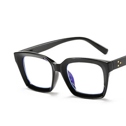 Retra Square Concave Frame Clear Lens Glasses Ultra Light Myopia Nerd Spectacles Degree 0 -0.5 -1.0 -2.0 -3.0 -4.0 to -6.0