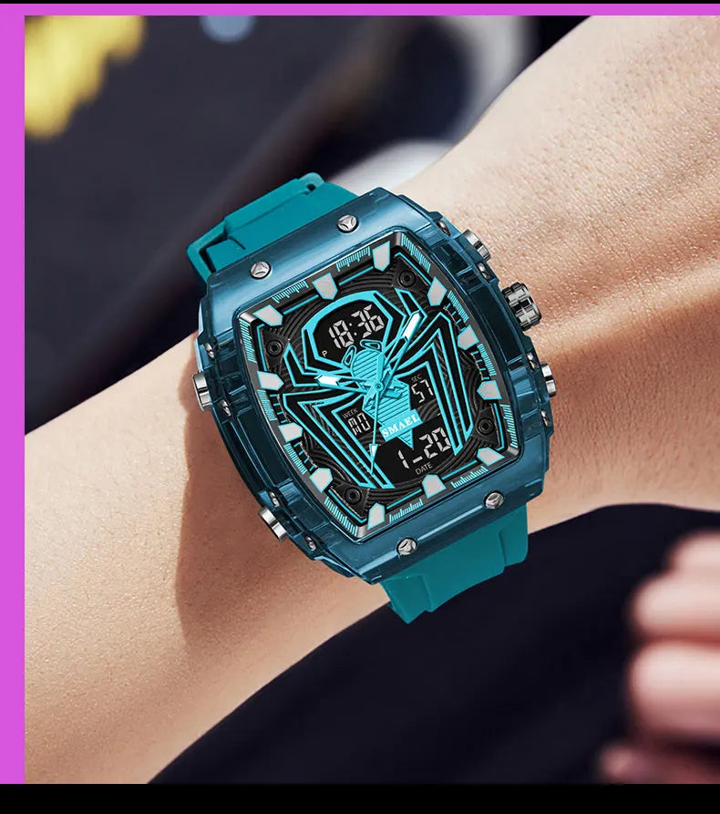 SMAEL Brand 8116 Waterproof Dropshipping Watch Alarm Clock Luminous Young Fashion business Quartz Sport Wristwatches
