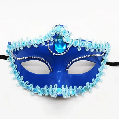 Sexy Masquerade Half Mask Feather Lace Decoration Cosplay Party Princess Ball Mardi Gras Dress Decoration Charming Sexy