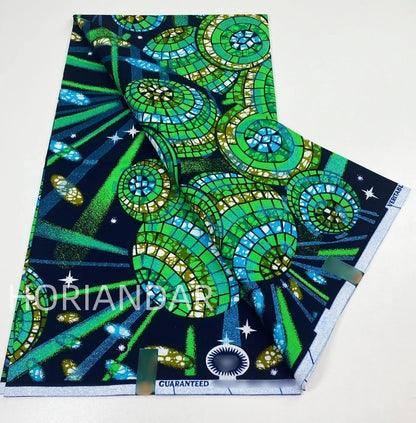 2026 Grand Super Original African Wax Fabric High Quality Nigerian Print Ankara Fabric For Sewing 6 Yard Women Dress 100% Cotton