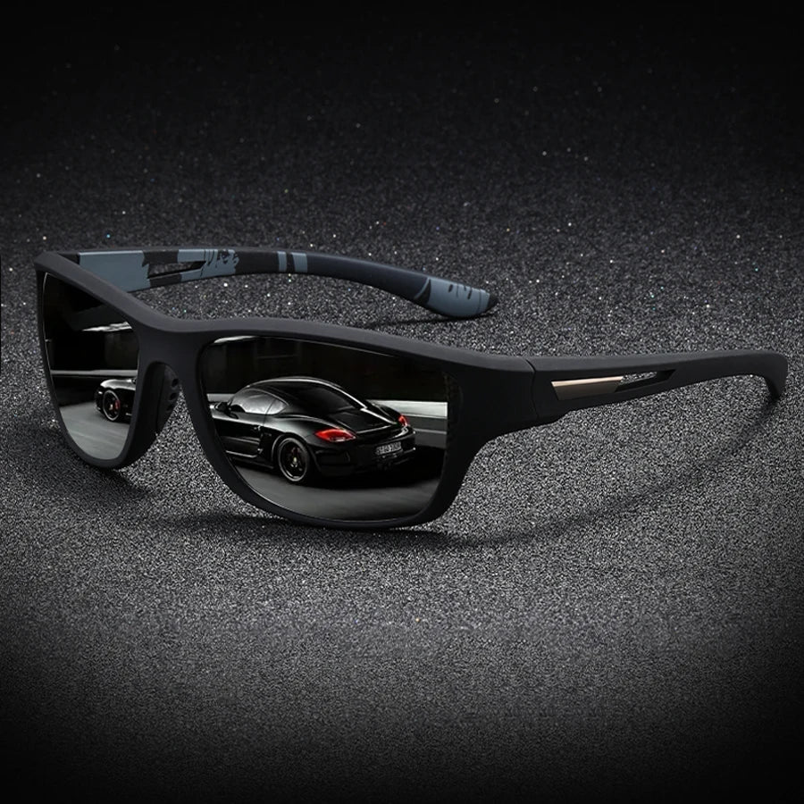 Outdoor Polarized Sports Sunglasses Men Women Cycling Climbing Skiing Fishing Driving Vintage Sun Glasses Eyewear Special Shaped