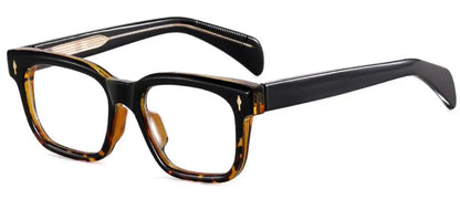 Brand Designer Fashion Square Reading Glasses Luxury Women Men Big Frame Magnifing Glasses Anti Blue Light Presbyopia Eyeglasses