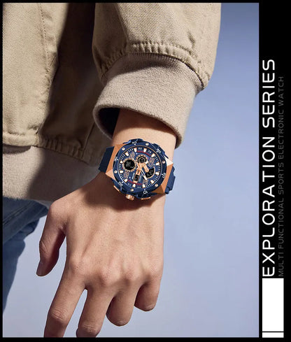 SMAEL Brand 8113 Waterproof Dropshipping Watch Alarm Clock night light Young Fashion business Quartz Sport Wristwatches