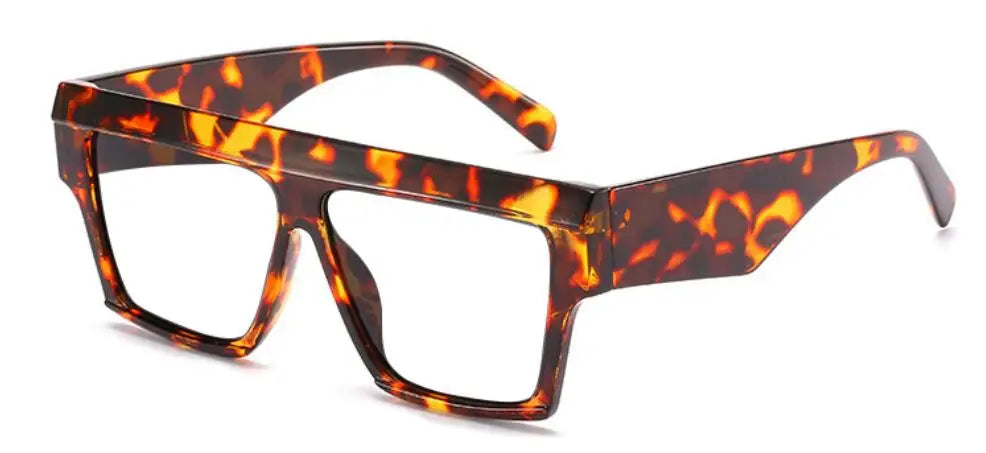 Square Reading Glasses Women Men Luxury Brand Magnifying Oversized Eyeglasses +1.5 +3 +6 Fashion Retro Blue Light Glasses