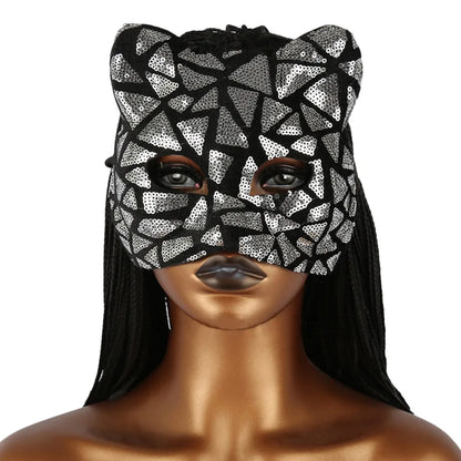 Fashion EVA Cat Girl Mask Venetian Party Party Makeup Ball Mardi Gras Mask Half Face Masquerade Mask