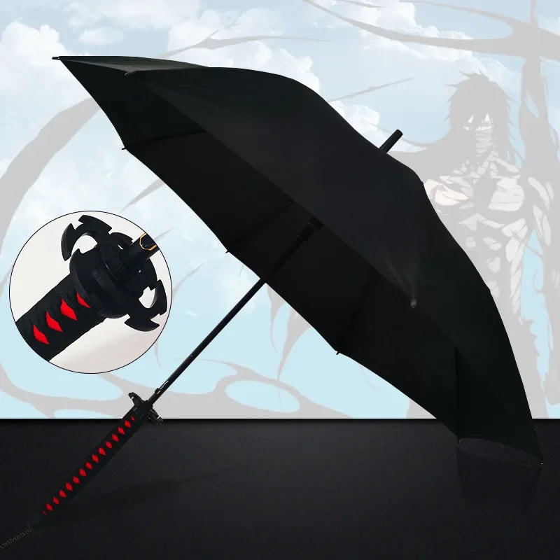 Demon Slayer Sword Umbrella One Piece Roronoa Zoro Katana Umbrella Real Full Size Japanese Anime Long Parasol Home Accessories