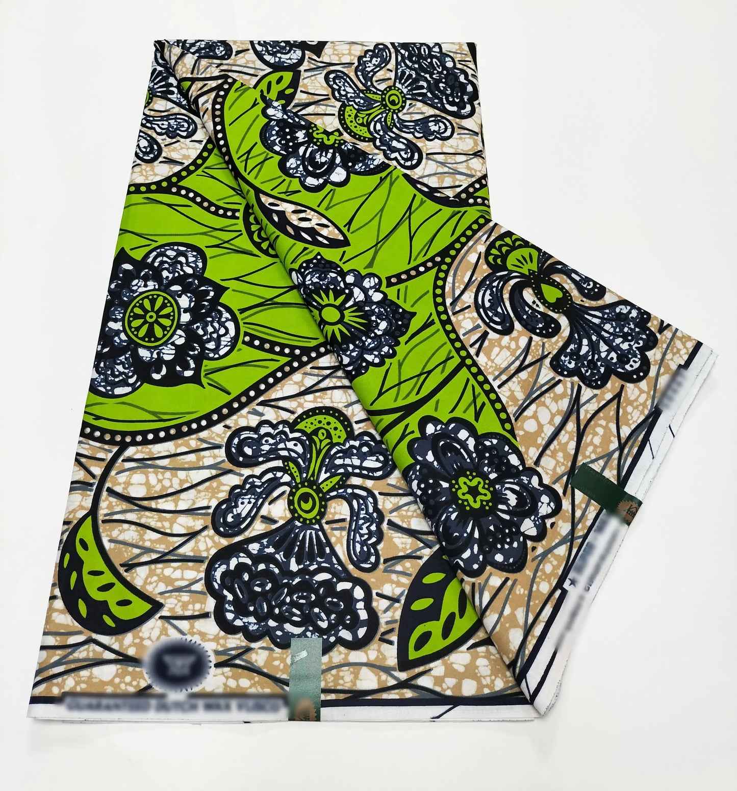 2025 Newest Veritable Original Super-W Guaranteed Dutch Hollandais Pagne Real Wax Print Fabric African Dress 100% Cotton 6 yard