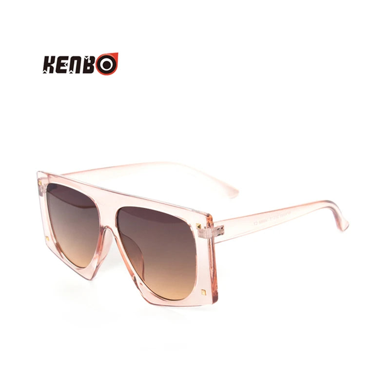 Kenbo Fashion Leopard Sunglasses Punk Designer Luxury Man/Women Sun Glasses Irregular Oversized Classic Vintage UV400 Eyewear