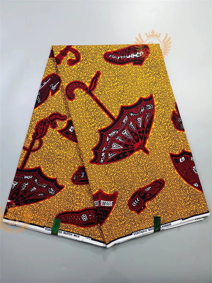 2024 New Hot Sale African Wax Veritable Wax Guaranteed Real High Quality wax print fabric Pagne African Ankara abc