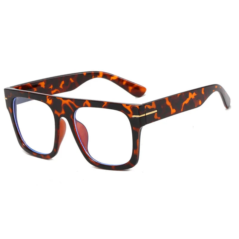 Large Square Anti Blue Light Reading Glasses Men Women Classic Designer Clear Presbyopic Eyewear Prescription Optical Glasses