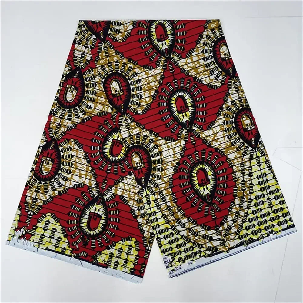 African Ankara prints batik patchwork fabric real wax African sewing material 100% cotton good quality tissu for dress crafts