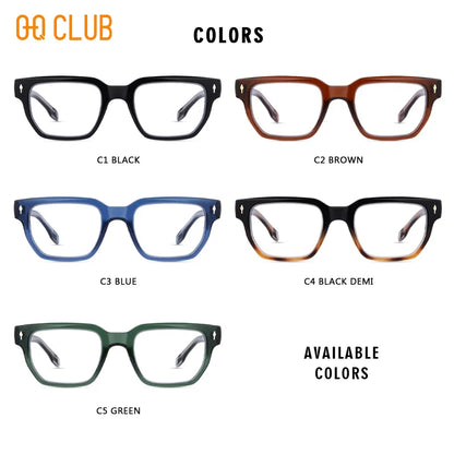 O-Q CLUB Glasses Myopia Eyeglasses Photochromic Glasses Man Prescription Blue Light Lenses to Read Women Lens Reading Glass Men