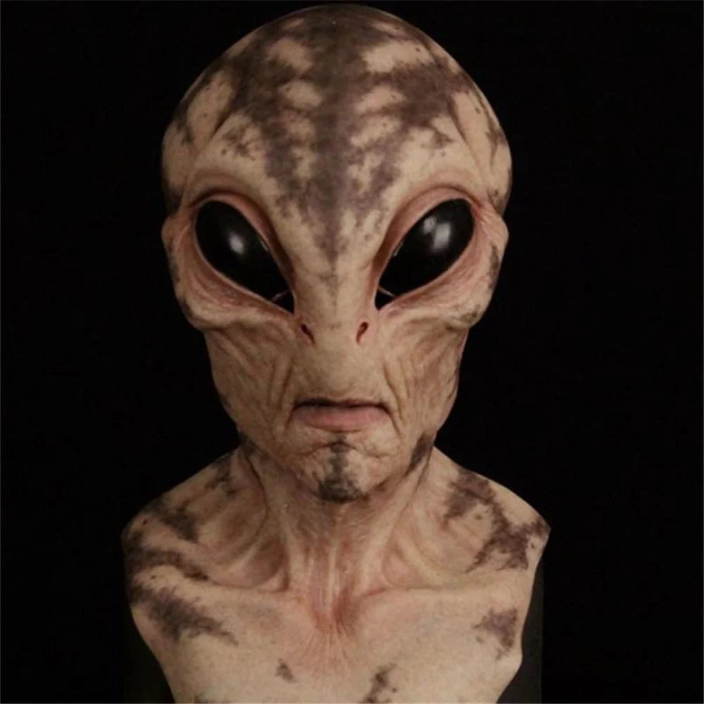Halloween Alien Mask Scary Horrible Horror Alien Supersoft mask Mask Creepy Party Decoration Funny Cosplay Prop Masks New