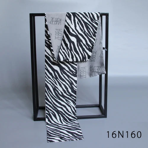 Business Scarf Hangzhou Silk Men's Scarf Long Scarf Double-Sided Trendy British European American Style Autumn Winter