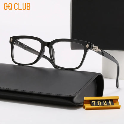 O-Q CLUB Square Plus Reading Glasses for Men Glass Luxury Lunette De Lecture Femme Optical Lenses With Recipe Women Lens Eyewear