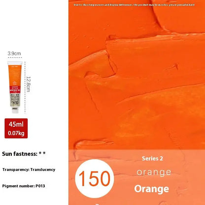 Winsor & Newton 45ML Oil Paint,Colorful Professionals Artist Drawing Tools for Canvas Wood,Crafts,Paper Art Stationery Supplies