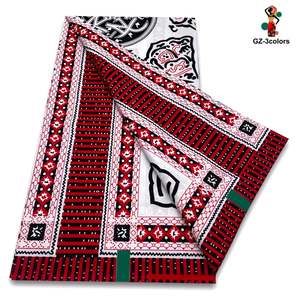 New Arrival High Quality Original 100% Cotton Wax Print Guaranteed Veritable Ankara African Real Wax Fabric Soft Pagne for Dress