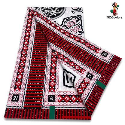 New Arrival High Quality Original 100% Cotton Wax Print Guaranteed Veritable Ankara African Real Wax Fabric Soft Pagne for Dress