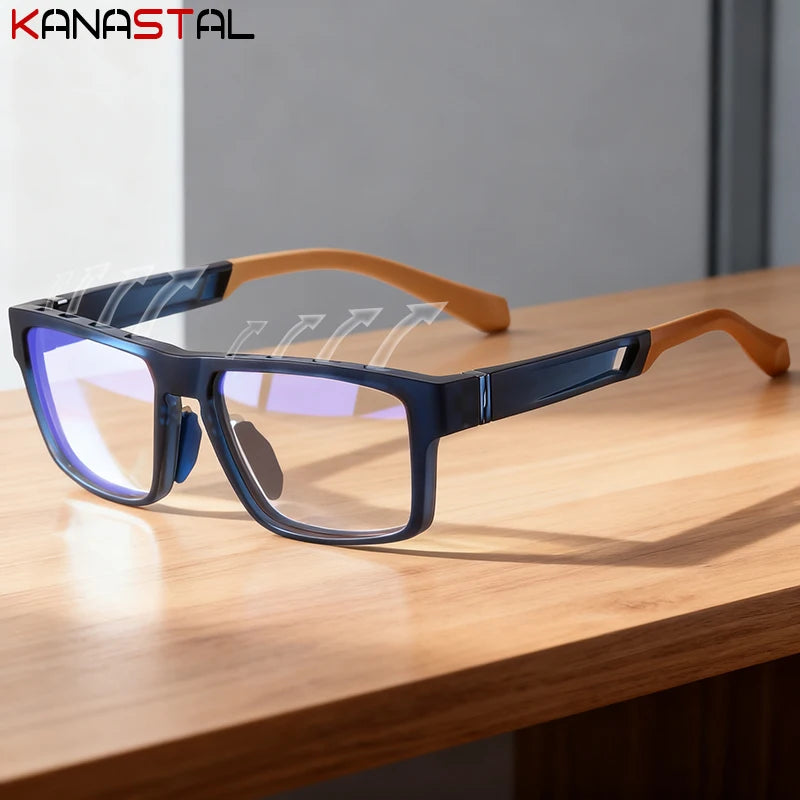 Men TR90 Anti Fog Eyeglasses Frame Blue Light Blocking Lenses Women Computer Glasses Prescription Myopia Reading Eyewear Frame