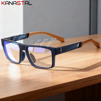 Men TR90 Anti Fog Eyeglasses Frame Blue Light Blocking Lenses Women Computer Glasses Prescription Myopia Reading Eyewear Frame