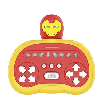 Quick Push Game Pop Up Fidget Bubble Electronic Pop it Pro Game Pikachu Stitch Spider Man  Light AntiStress Toys For Kids Gift