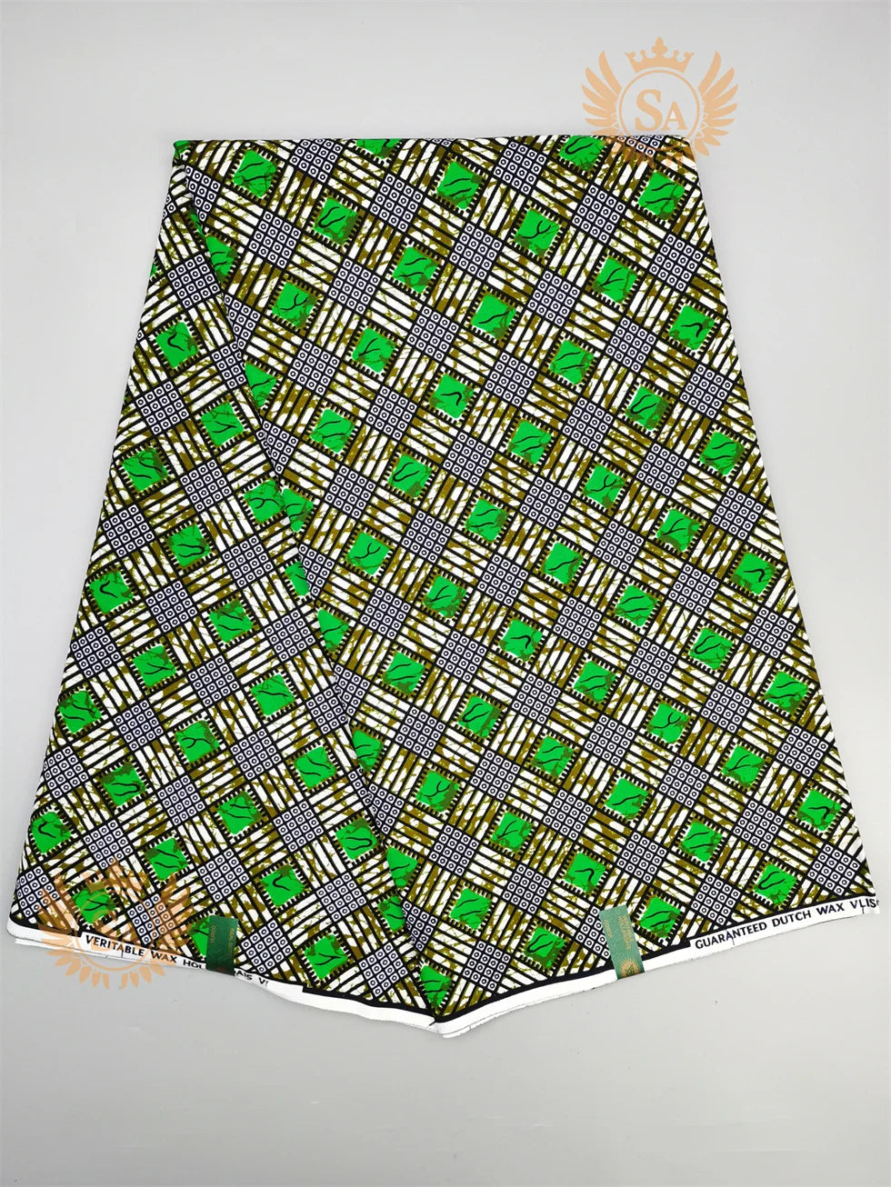 New 100% Cotton Original Real Wax Ankara Fabric 2021 African Print Fabric For Wedding Dress Tissue African Fabric Wax Fabric