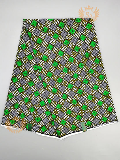 New 100% Cotton Original Real Wax Ankara Fabric 2021 African Print Fabric For Wedding Dress Tissue African Fabric Wax Fabric
