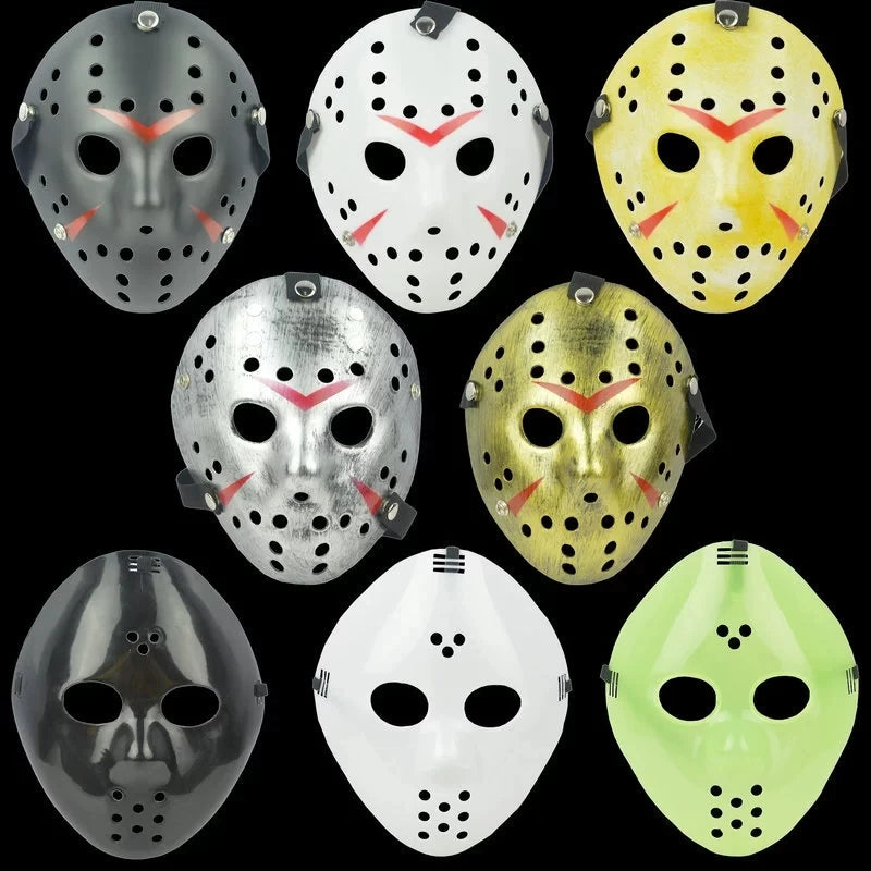 1Pcs/lot Black Friday NO.13 Jason Mask Voorhees Freddy Hockey Festival Party Halloween Masquerade Masks Party Accessories
