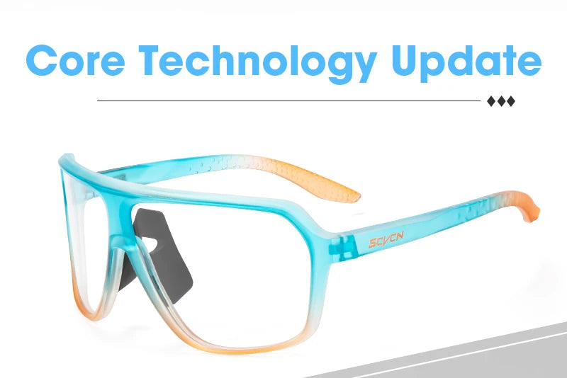 New UV400 Photochromic Cycling Sunglasses for Men MTB Road Bicycle Glasses Outdoor Sports Women Running Eyewear Bike Goggles