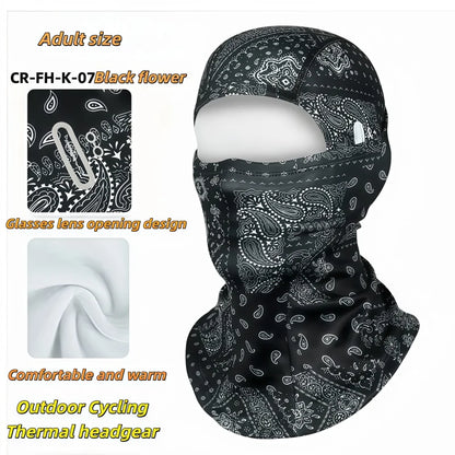 Winter Balaclava Funny Mask Hat Full Face Mask Bandana Snowboard Ski Hood Women Fashion Warm Masks Cycling Goggles Cold Weather