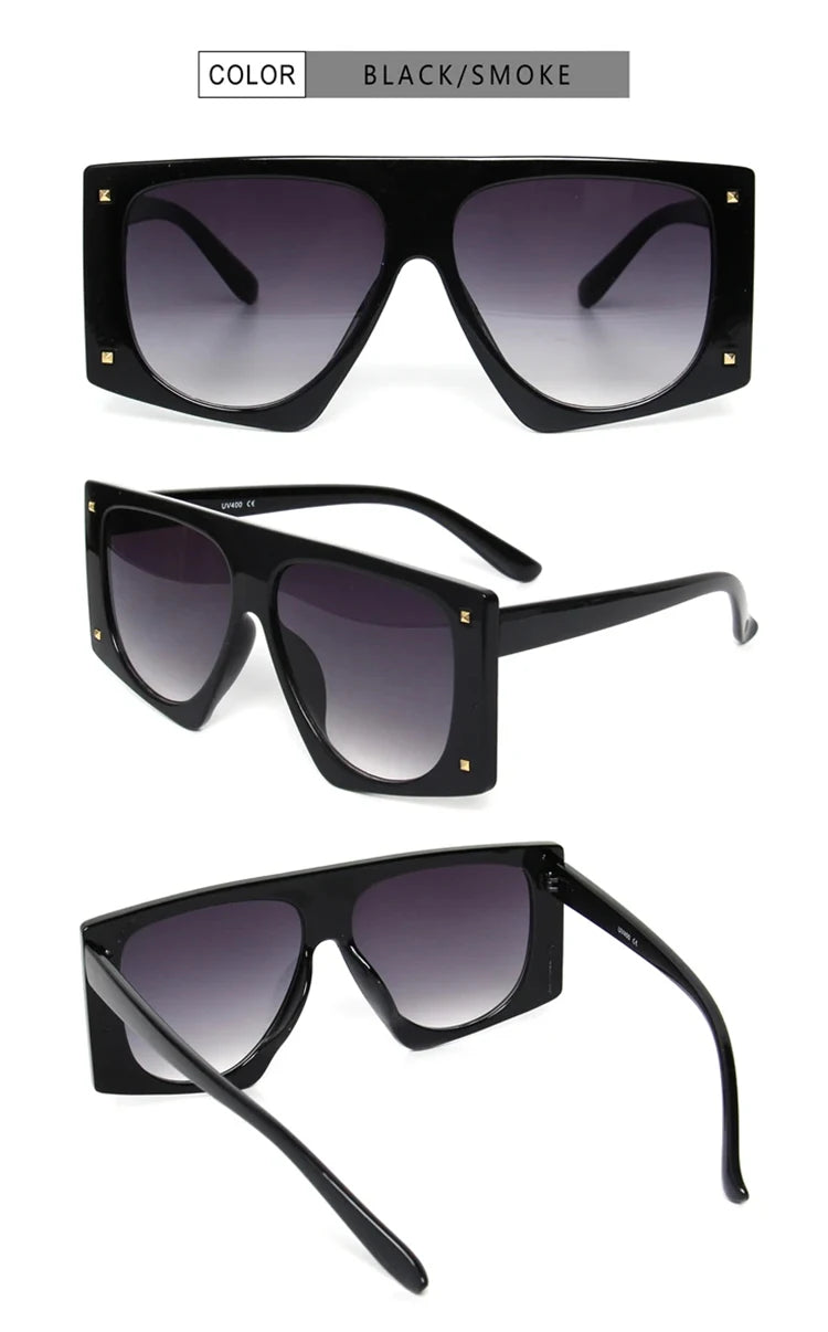 Kenbo Fashion Leopard Sunglasses Punk Designer Luxury Man/Women Sun Glasses Irregular Oversized Classic Vintage UV400 Eyewear