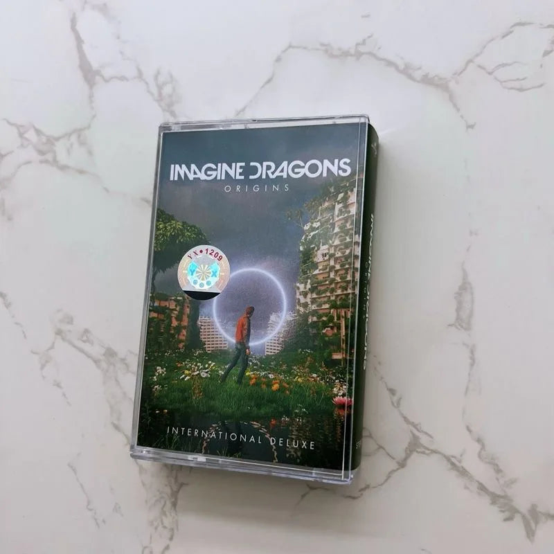 Classic Rock band Imagine Dragons Music Magnetic Tape NATURAL Album Cassettes Cosplay Soundtracks Box Car Recorder Walkman Tape