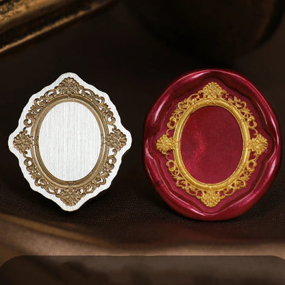 Photo Frame Series Sealing Wax Stamp Head Fire Paint Seal Wax Stamp Heads For DIY Scrapbooking Envelope Wedding Party Invitation