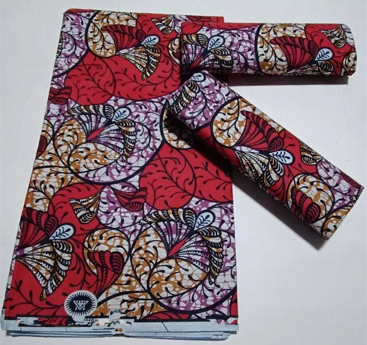 Grand Super Original African Wax Fabric High Quality Nigerian Print Ankara Fabric For Sewing 6 Yard Women Dress 100% Cotton