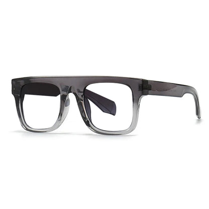 Luxury Square Frame Retro Reading Glasses Men Women Anti Blue Light Rice Nail Glasses Elegant Green Flat Top Computer Eyewear +2