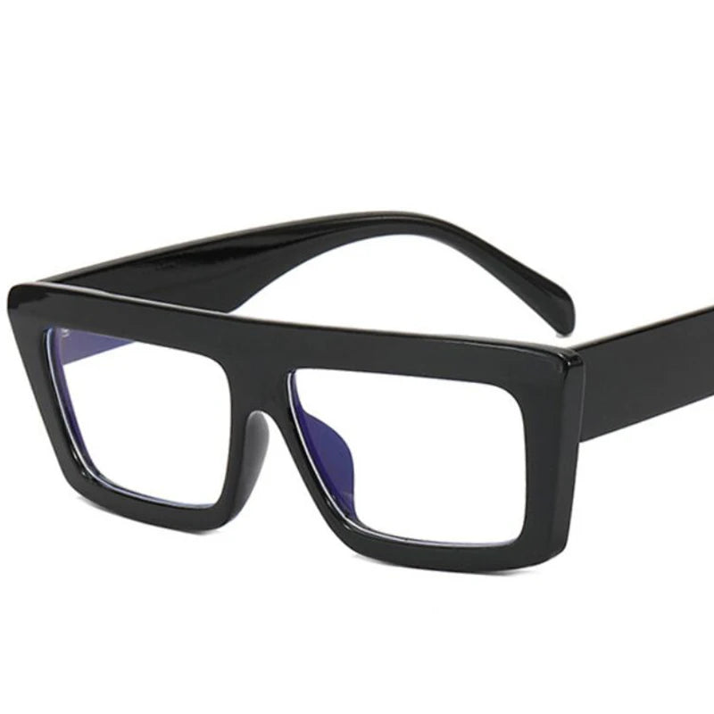 Retro Rectangle Reading Glasses Women 2025 Fashion Transparent Anti Blue Rays Female Eyeglasses Optical Eye Prescription 0 ~ +6