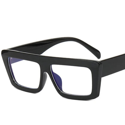Retro Rectangle Reading Glasses Women 2025 Fashion Transparent Anti Blue Rays Female Eyeglasses Optical Eye Prescription 0 ~ +6