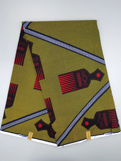 Dutch Ankara Wax Print Fabric High Quality Wax African Hollandais Fabric 100% Cotton Soft African Veritable Real Wax for Dress