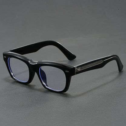Japanese Square Glasses Frame Men Fashion Anti Blue Light Reading Glasses Men Good Quality Full Rim Eyewear