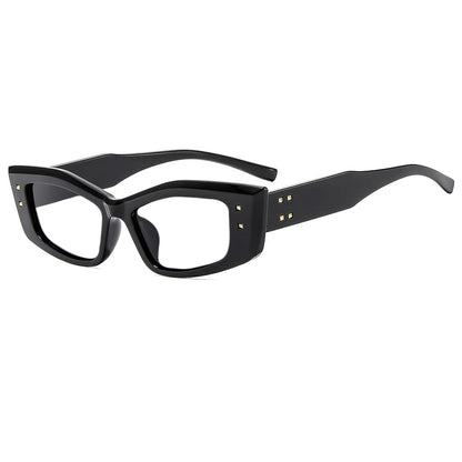 R57290 Brand Design Rivet Reading Glasses Women Fashion Small Size Square Presbyopic Spectacles Dioptric +50 +100 +300