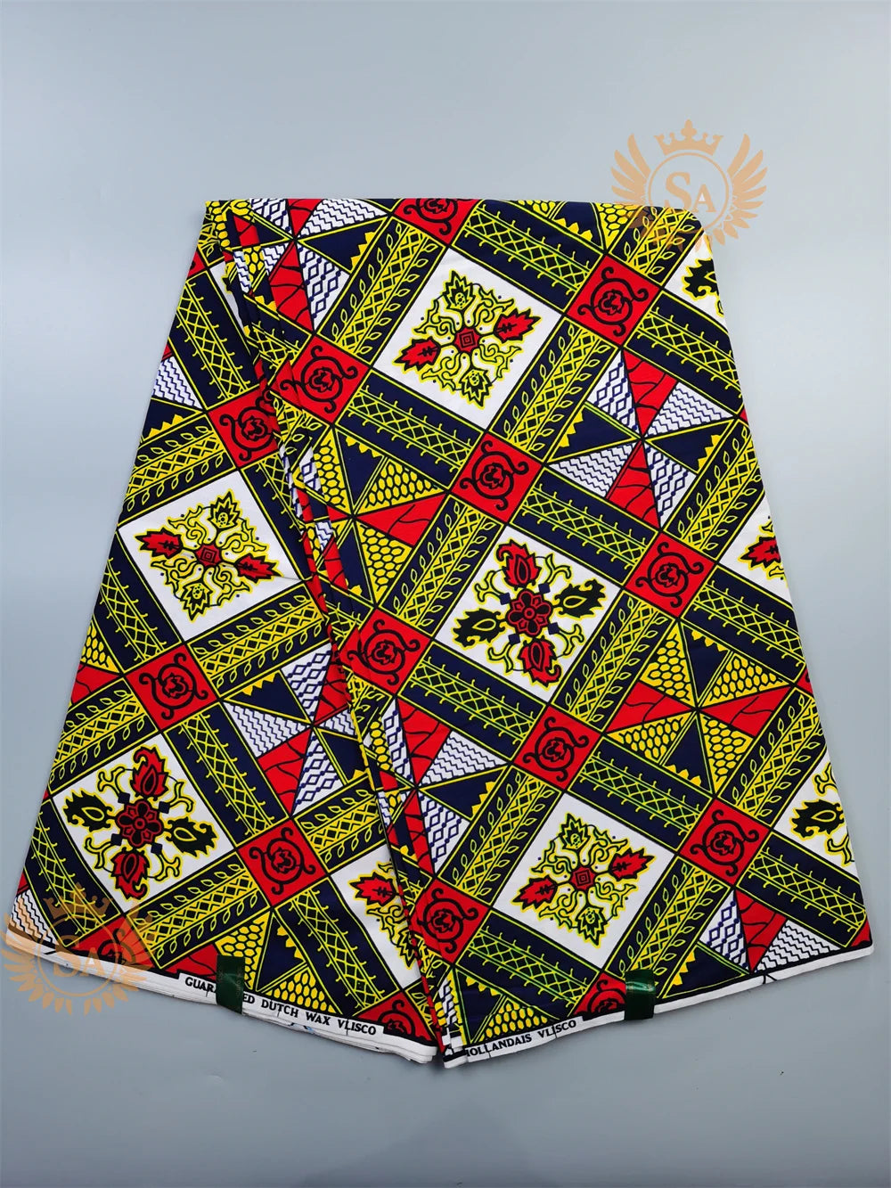 New 100% Cotton Original Real Wax Ankara Fabric 2021 African Print Fabric For Wedding Dress Tissue African Fabric Wax Fabric