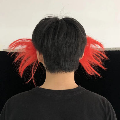 Twisted Metal Sweet Tooth Joker Mask Cosplay Bloody Half Face Clown Latex Masks Halloween Carnival Purim Party Costume Props