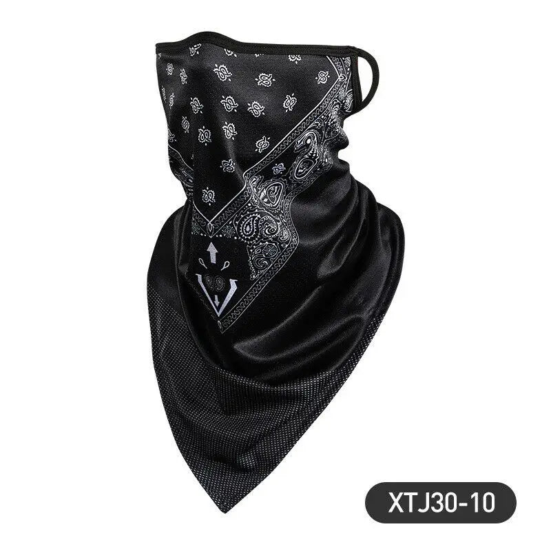 Balaclava Camouflage Motorcycle Face Ice Silk Mask Summer Anti-UV Headwrap Face Shield Running Cycling Outdoor Sports Scarves