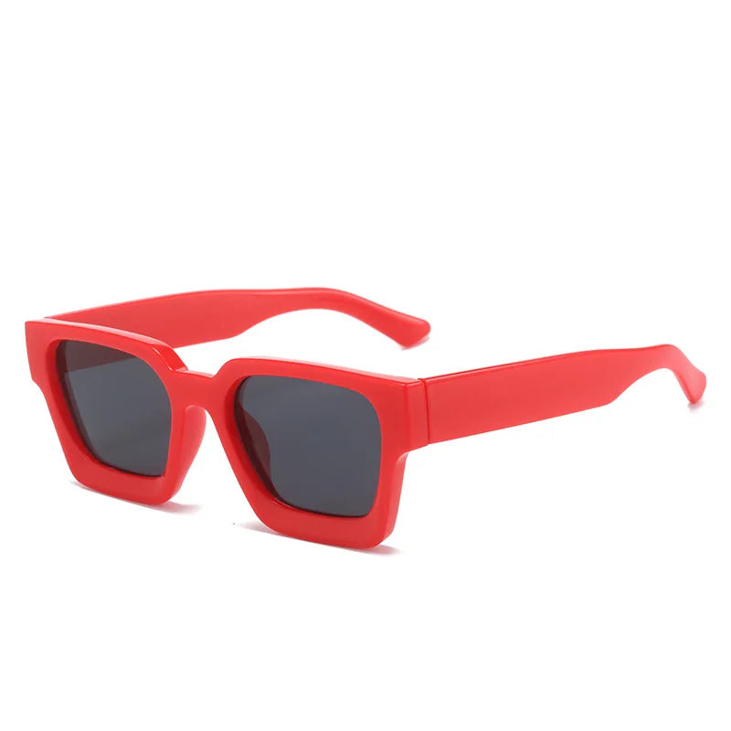 JNPCXI Fashion Square Women Luxury Sunglasses Retro Green Brand Designer Men Trending Sun Glasses Shades UV400